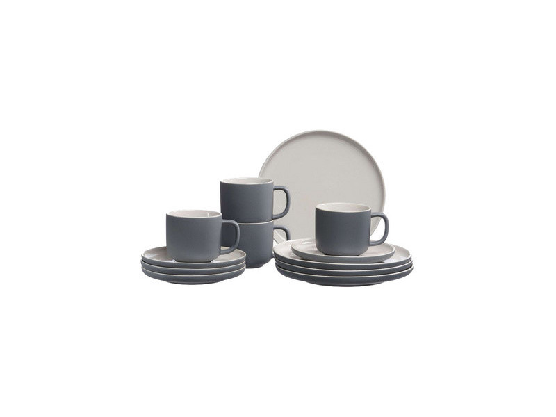 Ritzenhoff & Breker Service à café JASPER, 12 pièces, gris