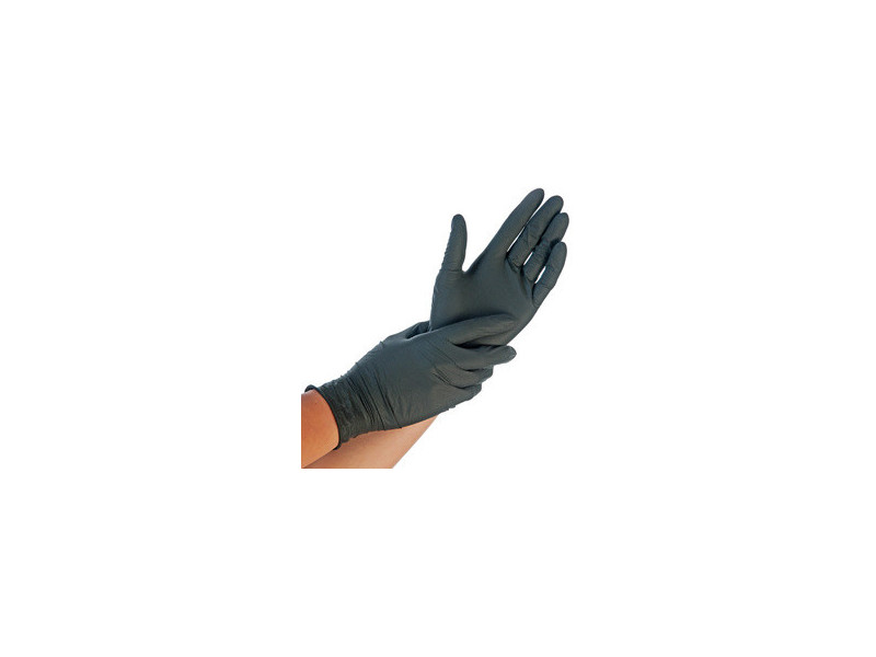 HYGOSTAR Gant nitrile EXTRA SAFE, M, sans poudre, bleu
