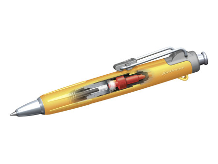 TOMBOW Stylo à bille rétractable 'AirPress Pen', transparent