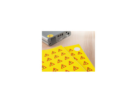 HERMA Étiquette signalétique SPECIAL, diamètre: 30 mm, jaune