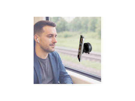 LogiLink Support magnétique de smartphone, noir