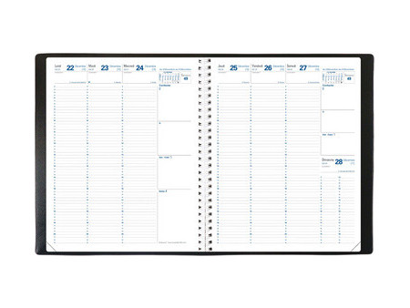 QUO VADIS Agenda 'Euréquart', 240 x 300 mm, 2027, assorti