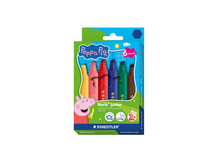 STAEDTLER Feutre Noris junior Peppa, étui en carton de 12