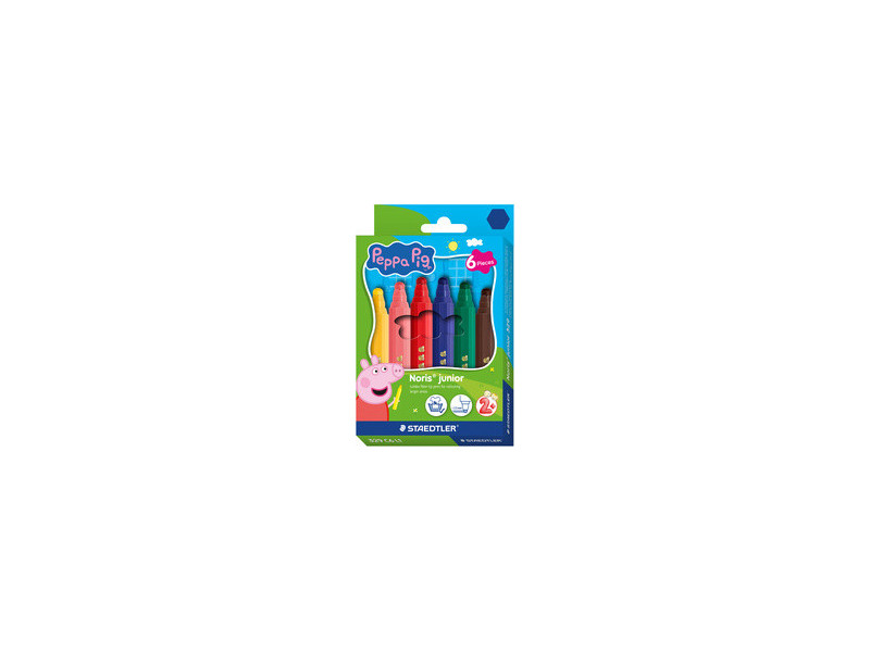 STAEDTLER Feutre Noris junior Peppa, étui en carton de 6