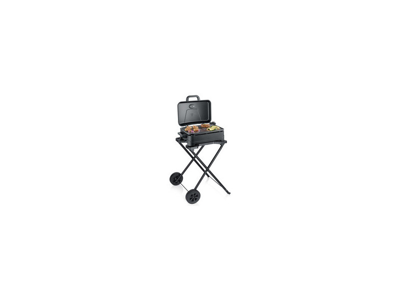 SEVERIN Barbecue électrique PG 8598 avec couvercle, noir