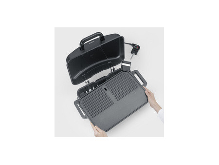 SEVERIN Barbecue électrique PG 8598 avec couvercle, noir