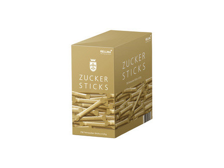 Fin de série: HELLMA Sticks de sucre, dans un carton
