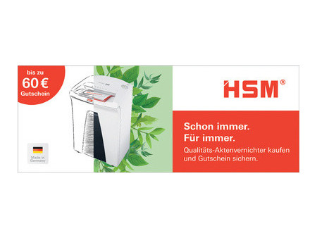 HSM Destructeur SECURIO B24, coupe en bandes: 4,5 x 30 mm