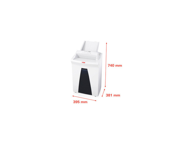 HSM Destructeur de documents SECURIO AF300, 1,9 x 15 mm