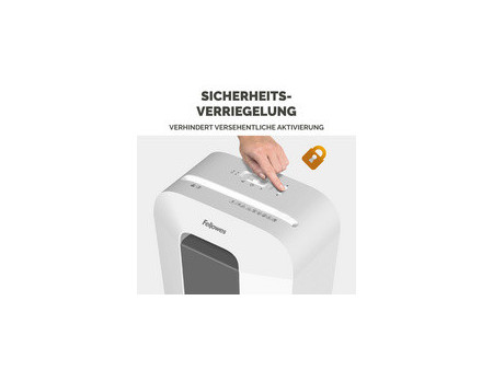 Fellowes Destructeur de documents Powershred LX50, blanc