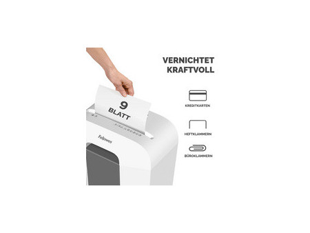 Fellowes Destructeur de documents Powershred LX50, blanc