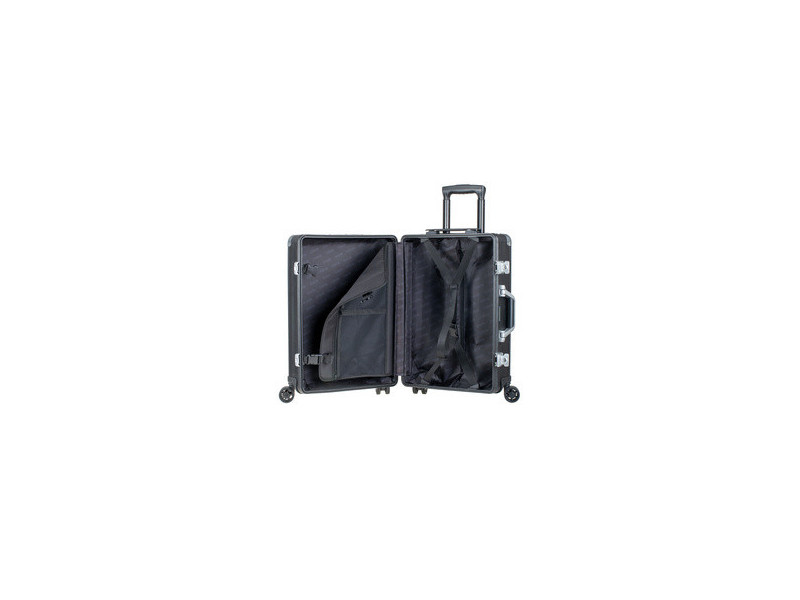 Alumaxx Trolley de voyage, en aluminium, noir mat