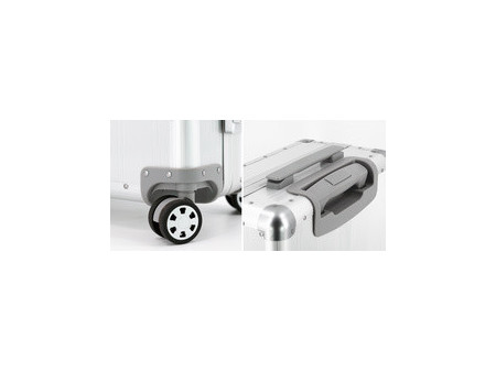 Alumaxx Trolley de voyage, en aluminium, noir mat