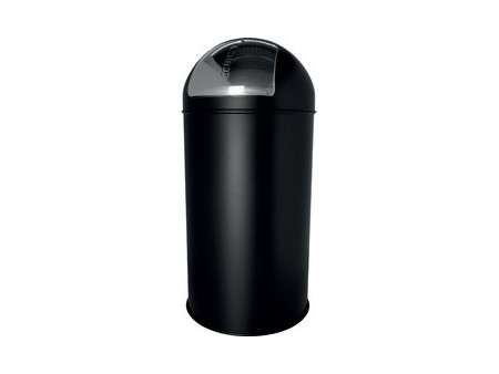 helit Poubelle en inox 'the dome', 50 litres, argent