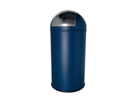 helit Poubelle en inox 'the dome', 50 litres, argent