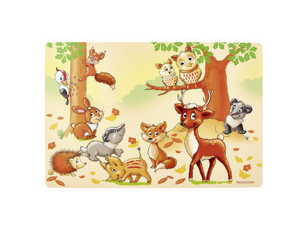 Ritzenhoff & Breker Assiette ANIMAUX DE LA FORET