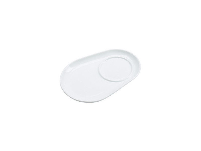 Ritzenhoff & Breker Dessous de tasse BIANCO, ovale