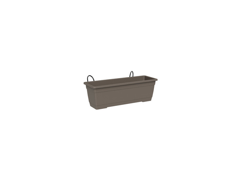 tera Kit de jardinière 'Birka', support inclus, blanc