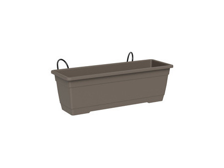 tera Kit de jardinière 'Birka', support inclus, anthracite