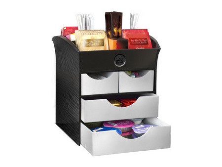CEP Module de rangement, 4 tiroirs, noir