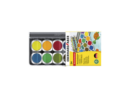 EBERHARD FABER Boîte de peinture WINNER, 12 couleurs