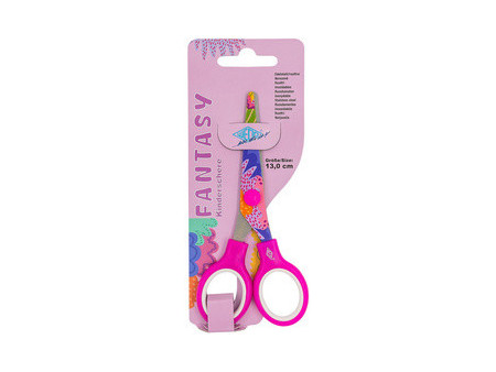 WEDO Ciseaux FANTASY 'Jungle', rond, 130 mm, vert