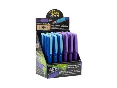 WEDO Crayon de papier éternel 'Pointy Forever Edition', 24