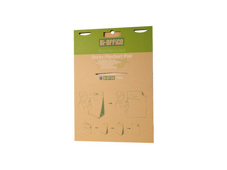 Bi-Office Chevalet de table 'Earth', 20 feuilles, 500x585 mm