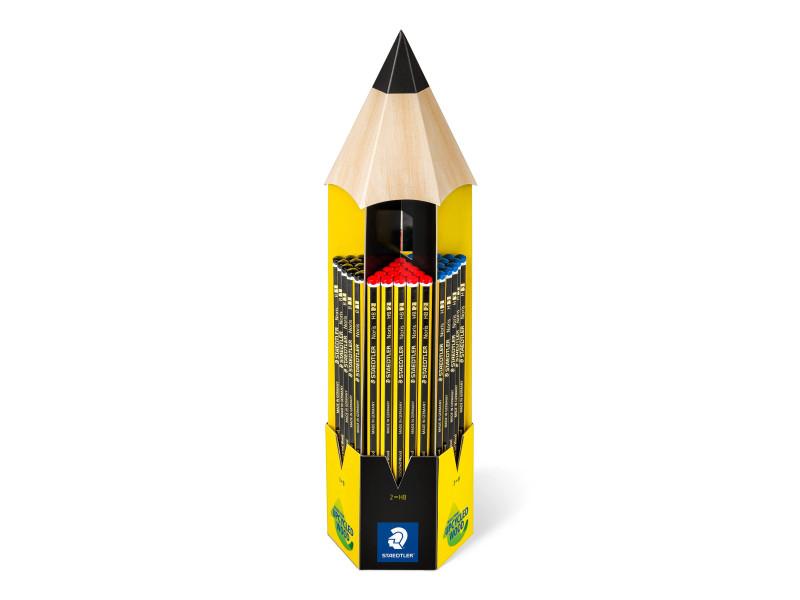STAEDTLER Crayon à papier Noris, présentoir de 90