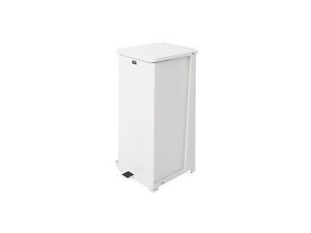 Rubbermaid Poubelle à pédale Defender en acier, 49 litres