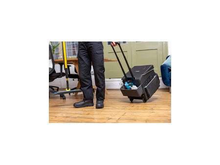 Rubbermaid Chariot polyvalent Quick Cart, grand, gris