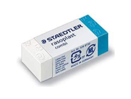 STAEDTLER Gomme plastique rasoplast combi BT30
