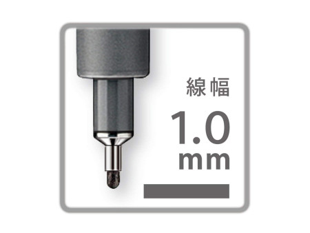 STAEDTLER Feutre à pigment, largeur du tracé: 1,0 mm, noir