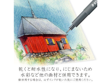 STAEDTLER Feutre à pigment, largeur du tracé: 1,0 mm, noir
