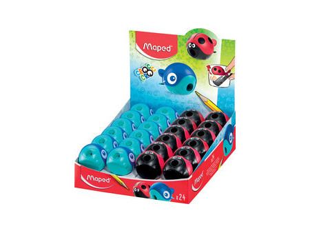 Maped Taille-crayon CROC CROC EASY, présentoir de 24