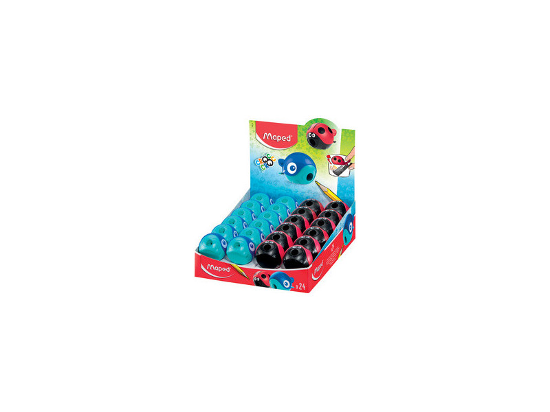 Maped Taille-crayon CROC CROC EASY, présentoir de 24