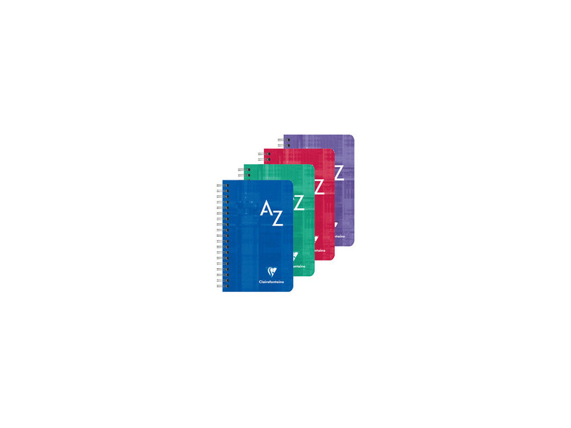 Clairefontaine Répertoire spirale, 75 x 120 mm,quadrillé 5x5