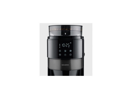 SEVERIN Cafetière électrique avec moulin KA 4831, noir