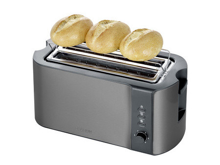 SEVERIN Grille-pain 4 tranches AT 9341, noir