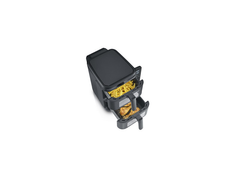 SEVERIN Friteuse double à air chaud FR 2468, 2x 5,5 litres