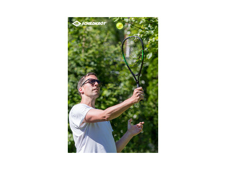 SCHILDKRÖT Set de speed badminton, noir / vert