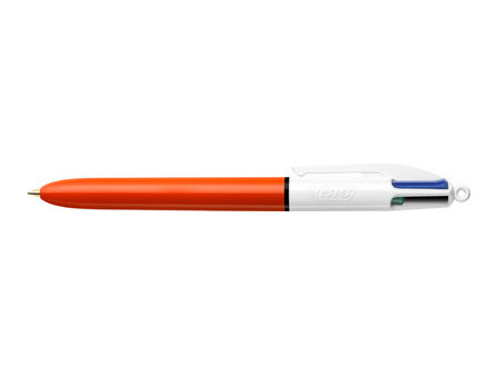 BIC Stylo à bille rétractable 4Colours, tracé: 0,32 mm