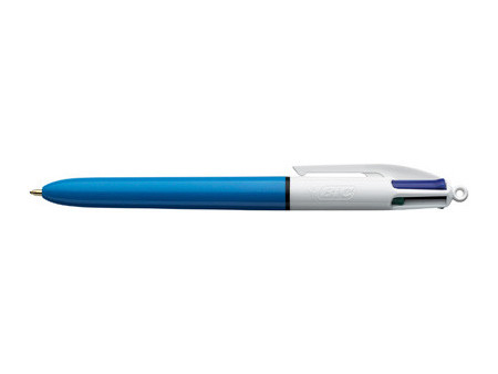 BIC Stylo à bille rétractable 4Colours, tracé: 0,32 mm