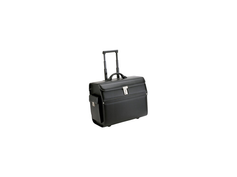 Alassio Valise pour pilotes 'MONDO', similicuir, noir