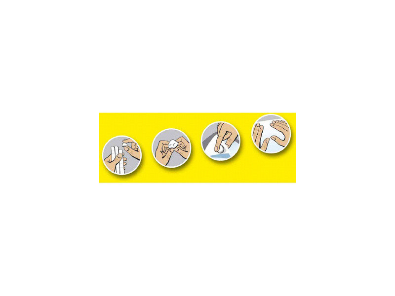 UHU Pâtes adhésives patafix, repositionnable, blanc
