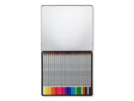 STAEDTLER Crayon aquarellable karat aquarelle, étui de 24