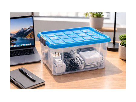 Peggy Perfect Boîte de rangement avec couvercle, 27 litres