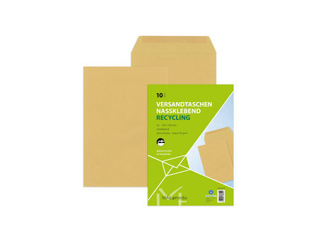 MAILmedia pochettes d'expédition, B5, kraft marron