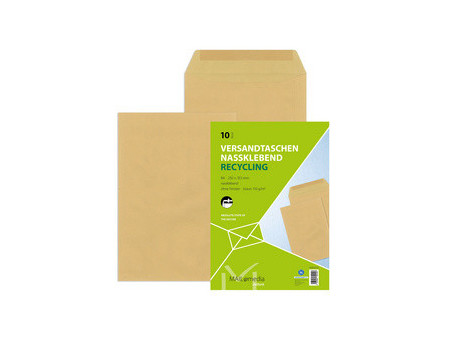 MAILmedia pochettes d'expédition, B5, kraft marron