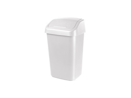 swirl Sac poubelle, avec poignées, 35 litres, blanc